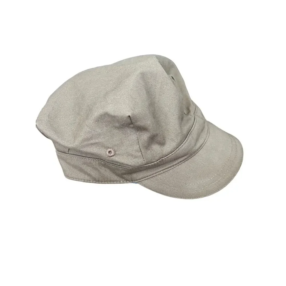 The Children's Place Cotton Cap Sequins Flower Embroidered Butterfly Size 7-8